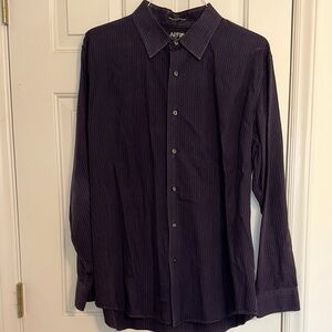 Apt. 9 Purple Dress Shirt Classic Design